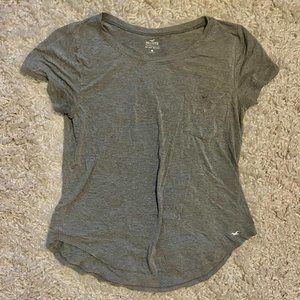 Hollister Grey Tee Shirt (Size M)